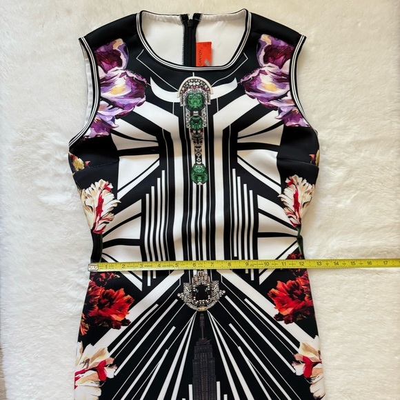 CLOVER CANYON City Dress State Empire NYC Mini Dress Size X-Small - Picture 13 of 16